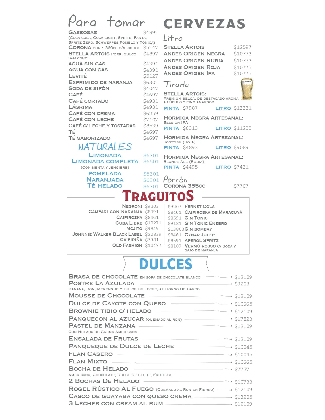 Menú — Página 5